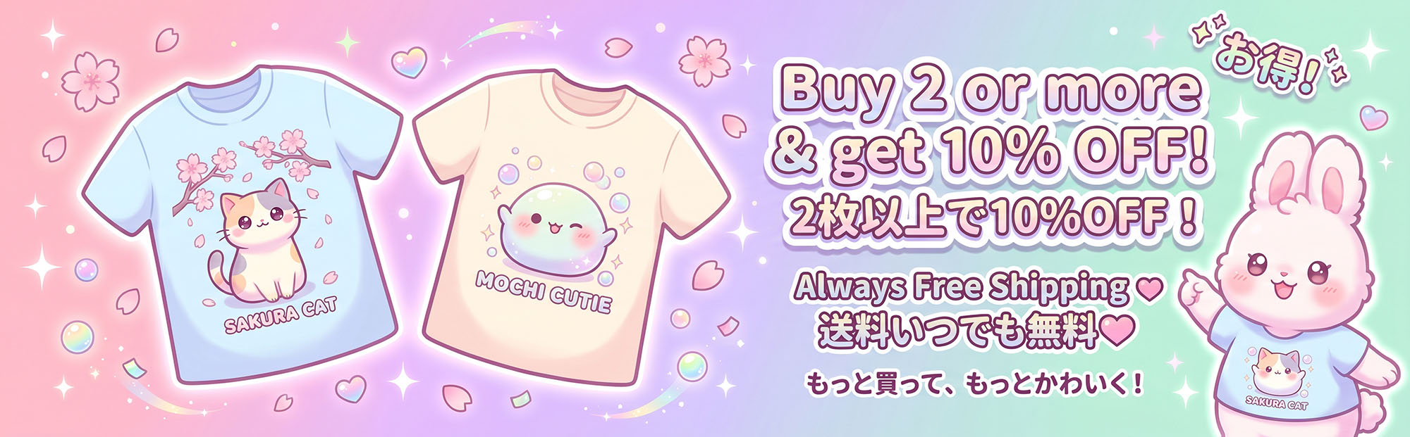 Buy 2 or more and get 10% off